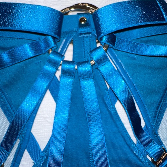 MISTRESS T
PEACOCK BLUE PANTY - Picture 9 of 16